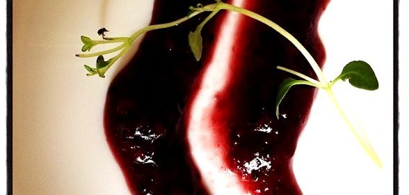 Соус из варенья с хреном