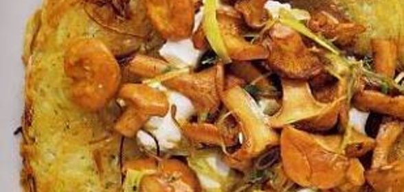 Грибы свежие, жаренные по-крестьянски