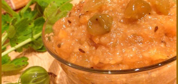 Варенье из КРЫЖОВНИКА с АПЕЛЬСИНАМИ