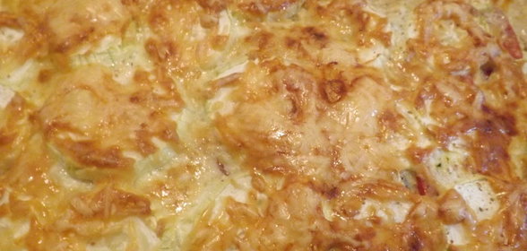 Запеканка с мясом и кабачками (быстро, просто, вкусно)