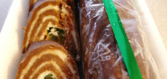 Рулеты к чаю без выпечки