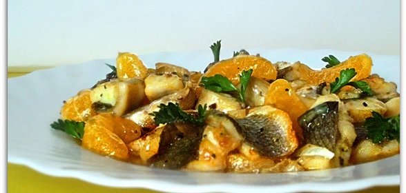 Си басс с мандаринами