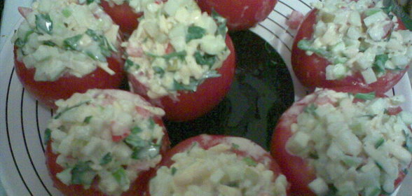 ШВЕДсКИе-СВЕТсКИе фаршированные помидорчики