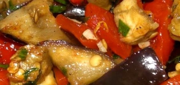 Салат из баклажанов на зиму