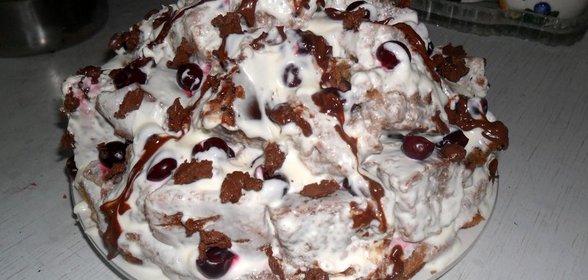 Торт «Панчо» с вишней