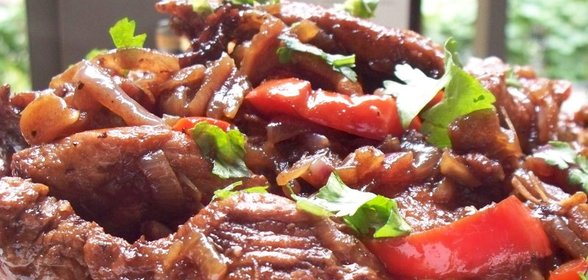 Индюшка в гранатовой глазуровке.Дуэль