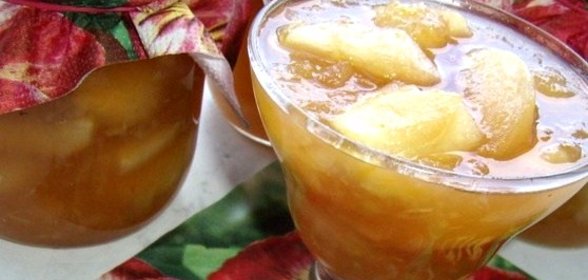 Варенье из яблок без воды
