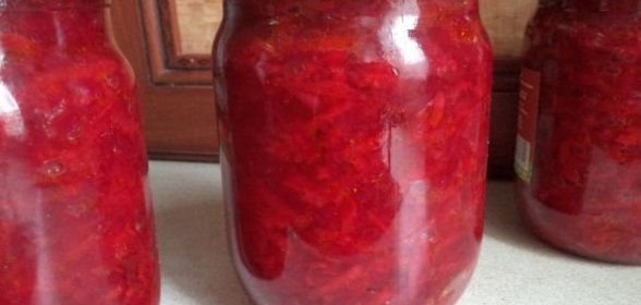 Салат из свеклы консервированный
