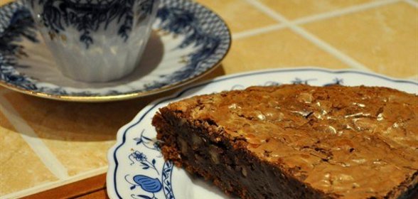 Влажный шоколадный пирог с оливковым маслом