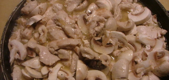 чесночная лазанья