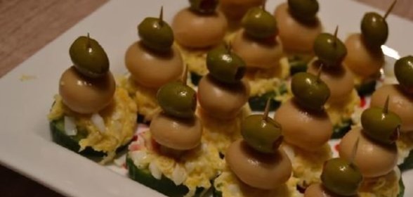 Закуска (салат) Грибная поляна