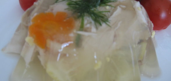 Заливное из курицы