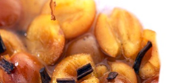 Печеные карамелизованные сливы по‑итальянски