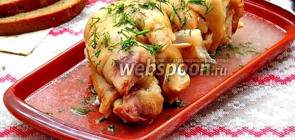 Аппетитные свиные ножки