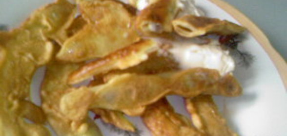 Спаржевая фасоль в яичном кляре