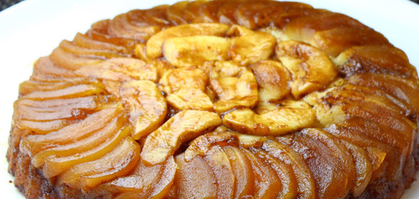 Яблочный пирог Перевертыш. Видео