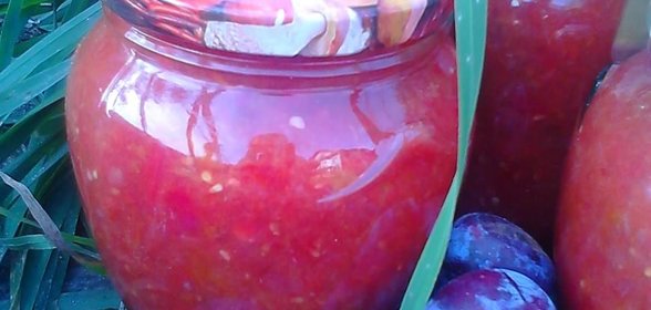 Сливово-томатный кетчуп