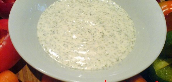Ranch Dip. Дип Ранч к свежим овощам