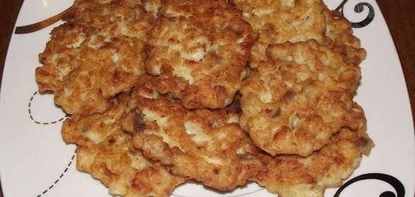 Рыбные оладушки