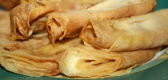 Налистники с творогом (налiснiкi з творагам)