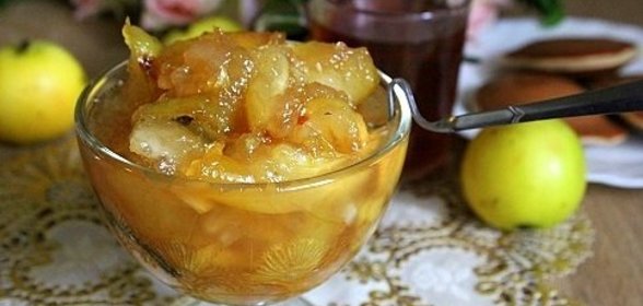 Яблочное варенье с мятой и малабарской корицей