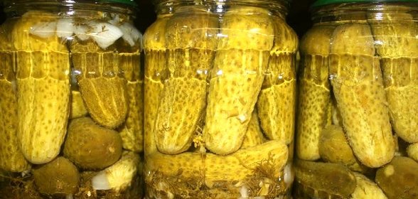 Огурцы консервированные болгарские
