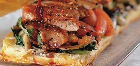 Пирог с уткой