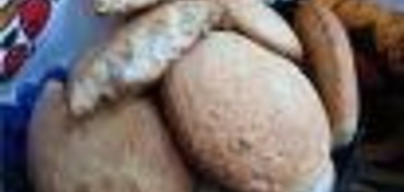 кукурузное печенье с джемом