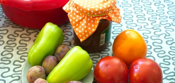 Аджика со сливами на зиму