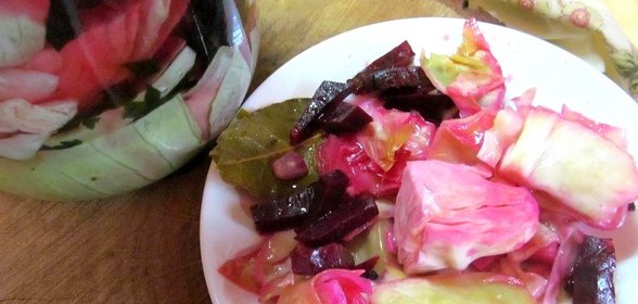 Капуста по-грузински на зиму