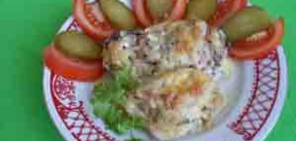 Курица в маринаде из киви