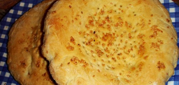 Лепешки домашние+шашлык