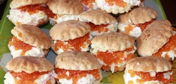 Тарталетки «Морская раковина»