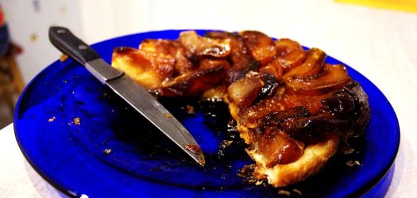 Тарт татен яблочный