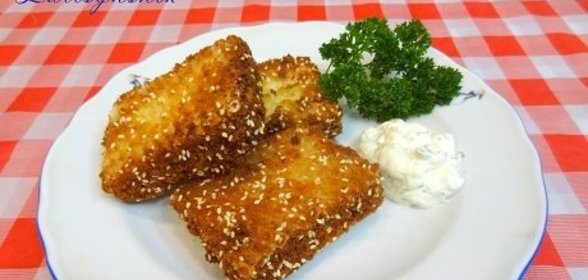 Куриная котлета в вафле