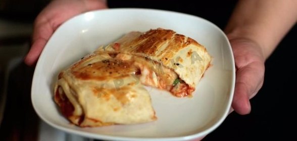 Пицца-рулет