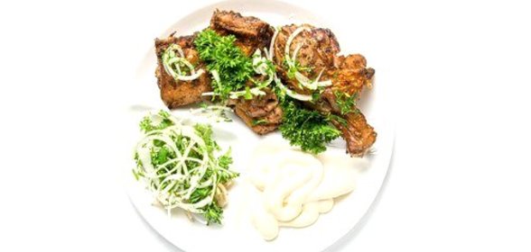 Шашлыки из баранины в йогуртовом маринаде