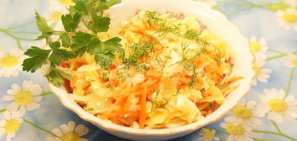 Салат «Капуста в маринаде»