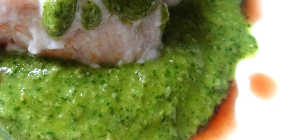 Соус песто с бальзамическим уксусом