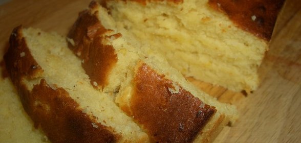 Лимонный кекс