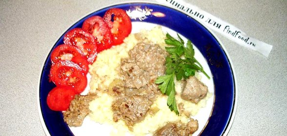 Свинина тушеная с кумкватом