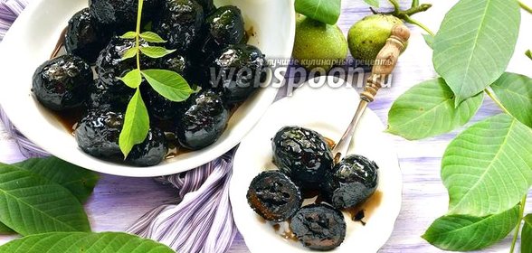 Варенье из зелёных грецких орехов