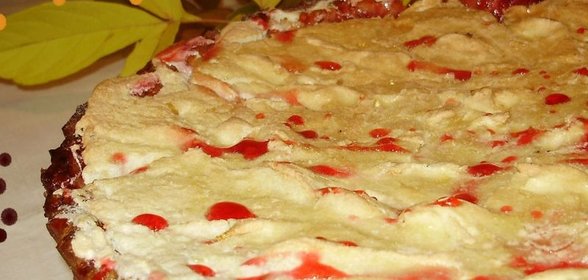 Брусничный тарт