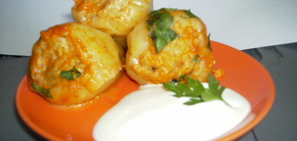 Фаршированный перчик (так любят мои малыши)