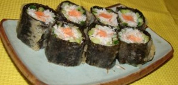 Роллы в кляре темпура