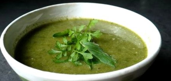 Суп из замороженного щавеля