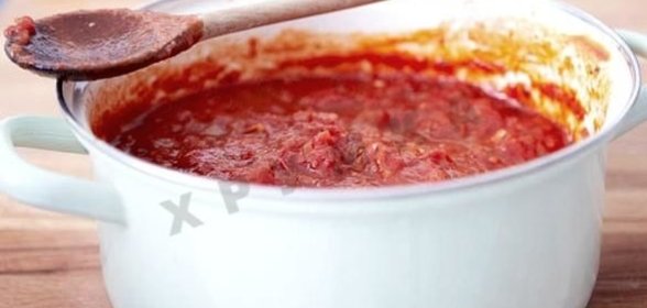 Заготовка томатного соуса на зиму