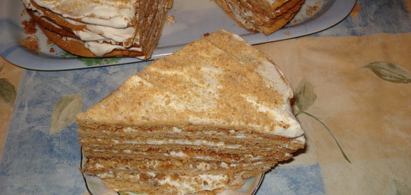 Торт Медовик (мой вариант)