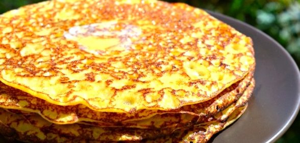 Блины из кукурузной муки