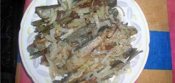 корюшка жареная
